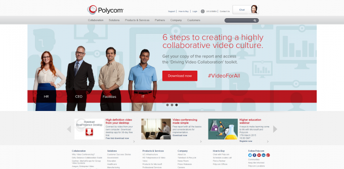 Polycom Video Conferencing Telepresence