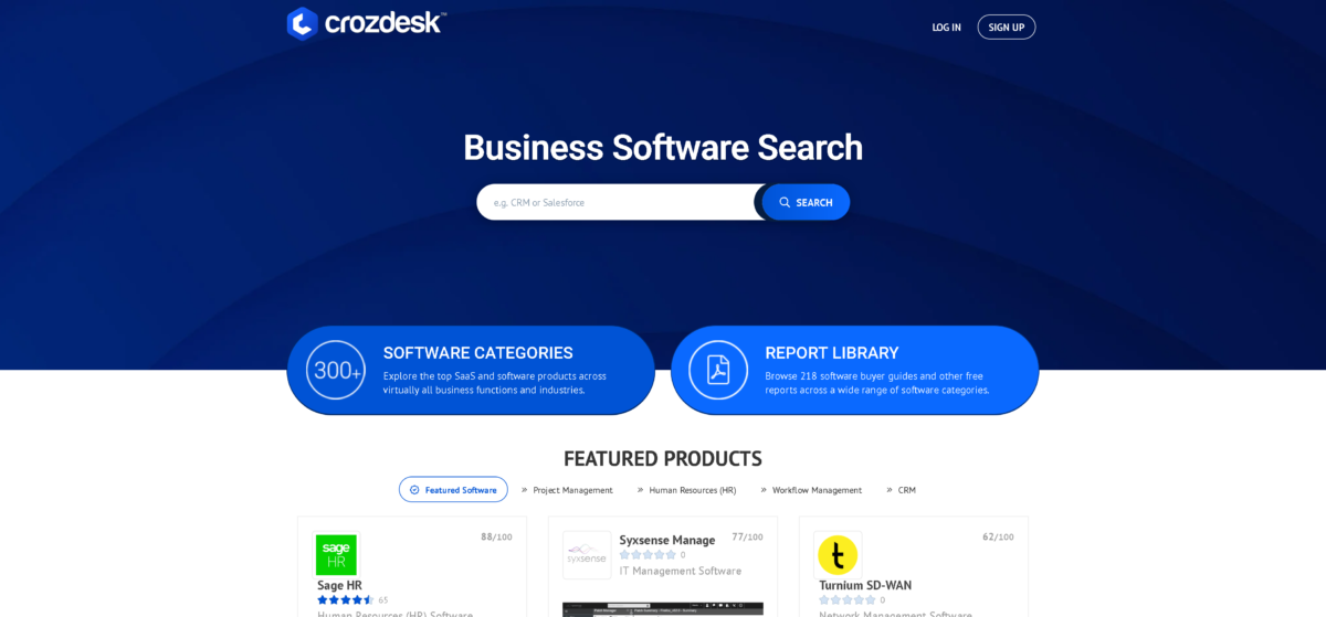 Crozdesk Business Software