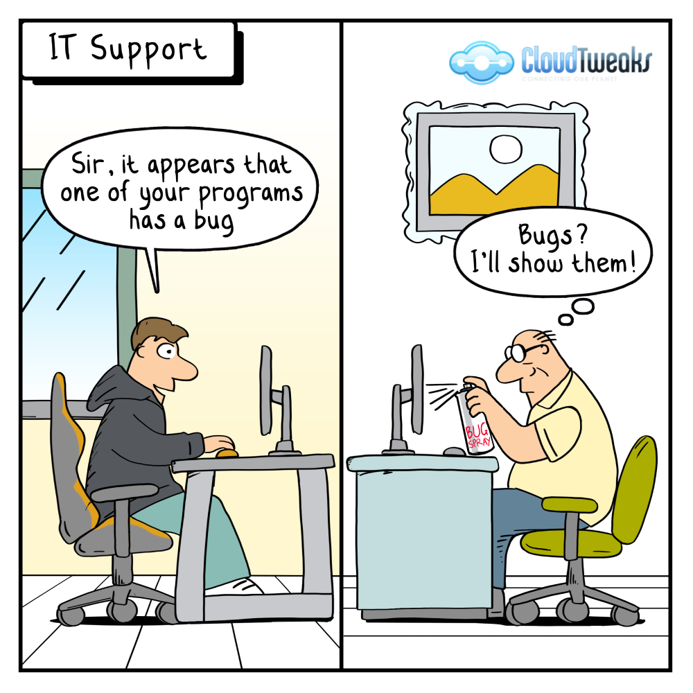 The Lighter Side Of The Cloud – Bug Spray