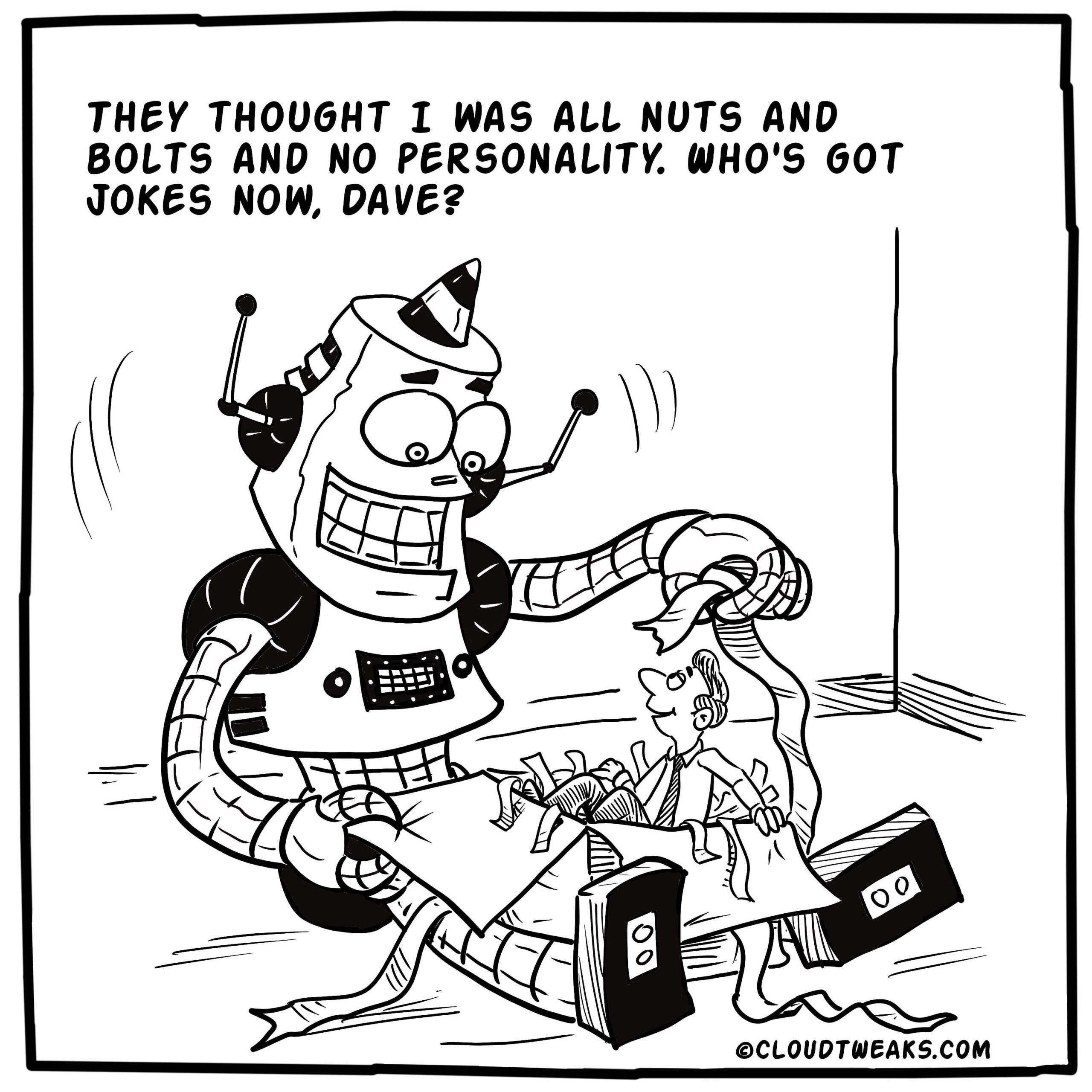Robot Mercy Comic